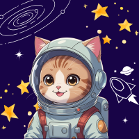 Yusha the Astronaut Cat